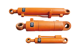 Hydraulic cylinder of scraper